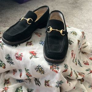 Gucci Suede Loafers